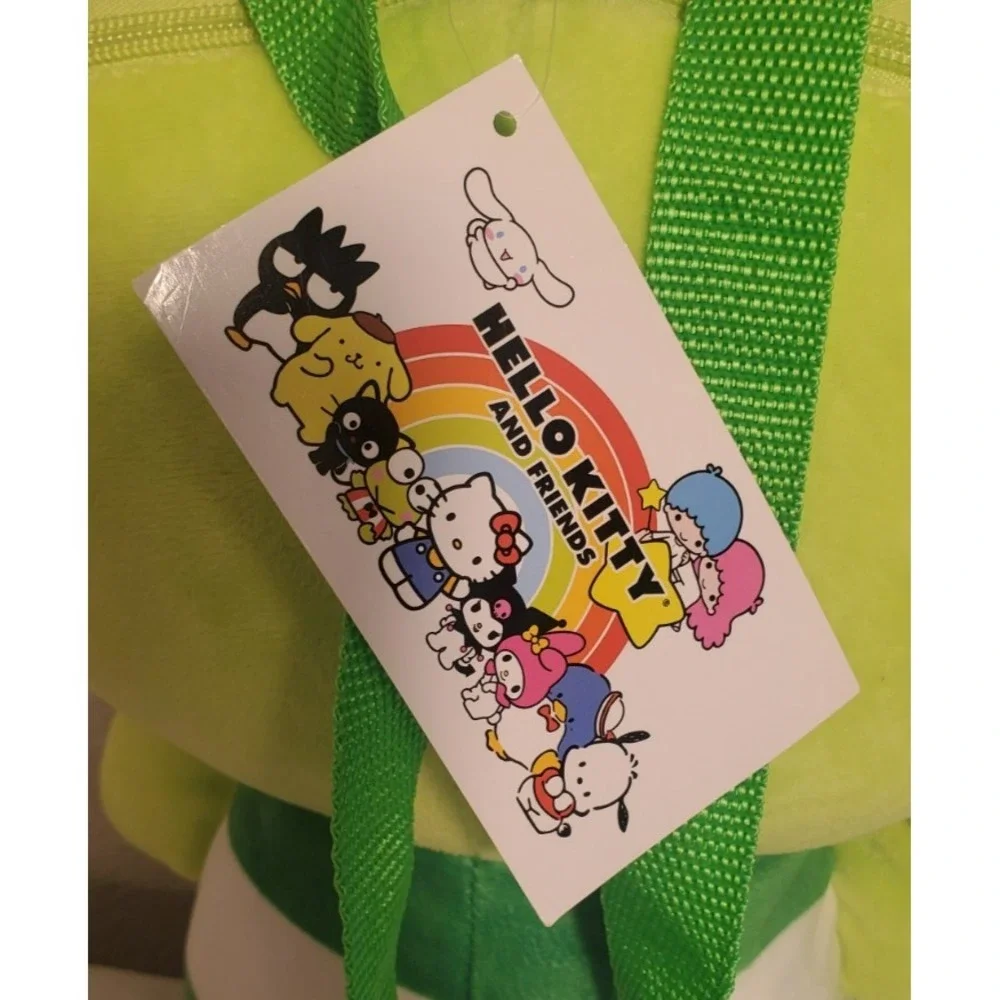 Sanrio Keroppi Backpack‎ Plush 14 Inches Hello Kitty Friends New (X4)